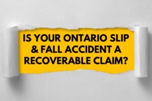 best slip and fall accident lawyers in Mississauga, Ontario.