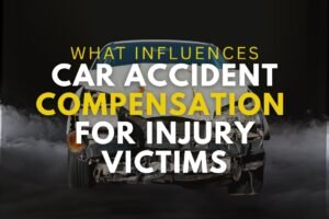 What items influence car accident compensation for injury victims?